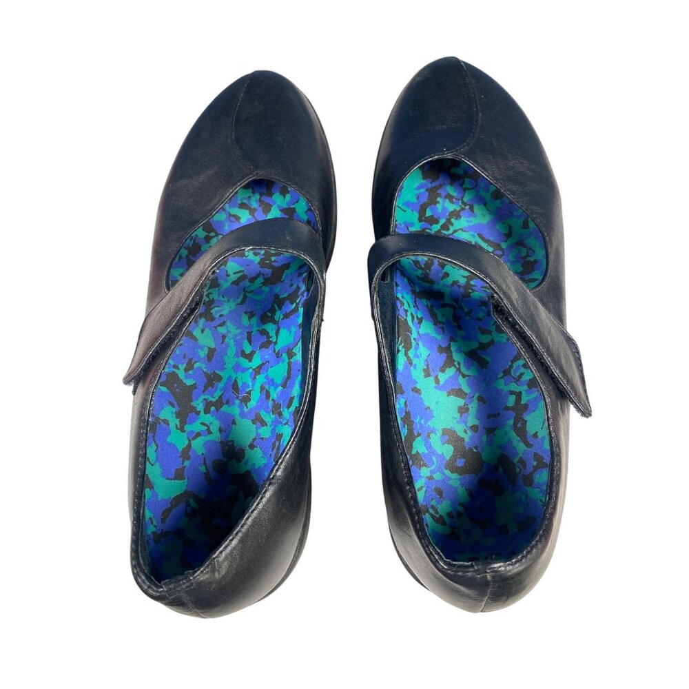 DANSKO Sonoma Annie ~ Black Leather Mary Janes Clogs Comfort Shoes Women's 41 * - Picture 10 of 11